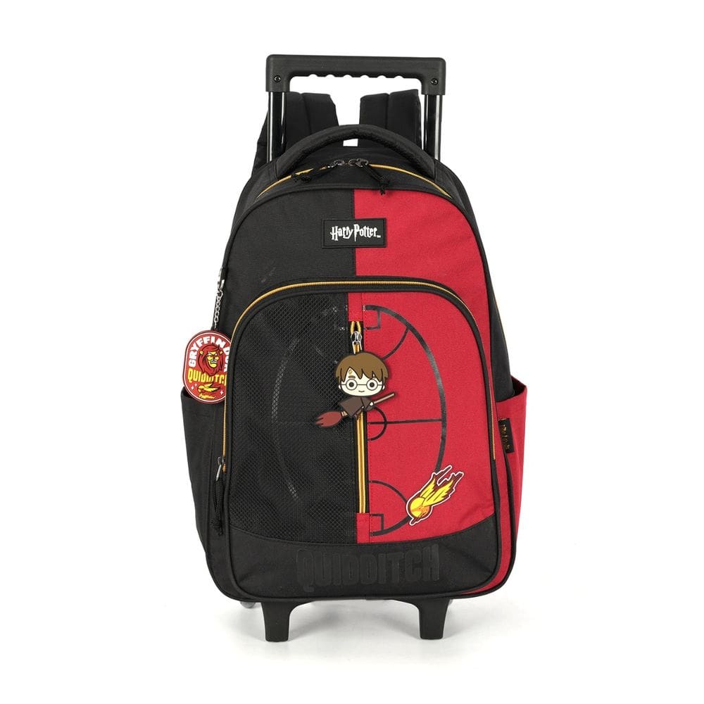 Mochila Escolar de Rodas Harry Potter Meninos Infantil