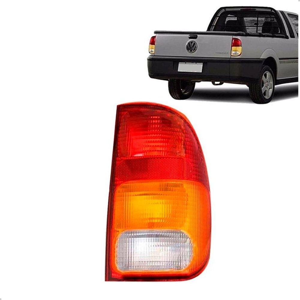 Lanterna Traseira Saveiro Bola 1997 A 1999 Tricolor Ld