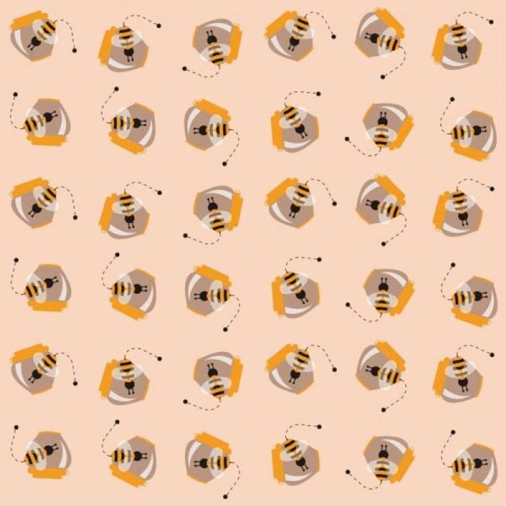 Papel De Parede Infantil Abelhas