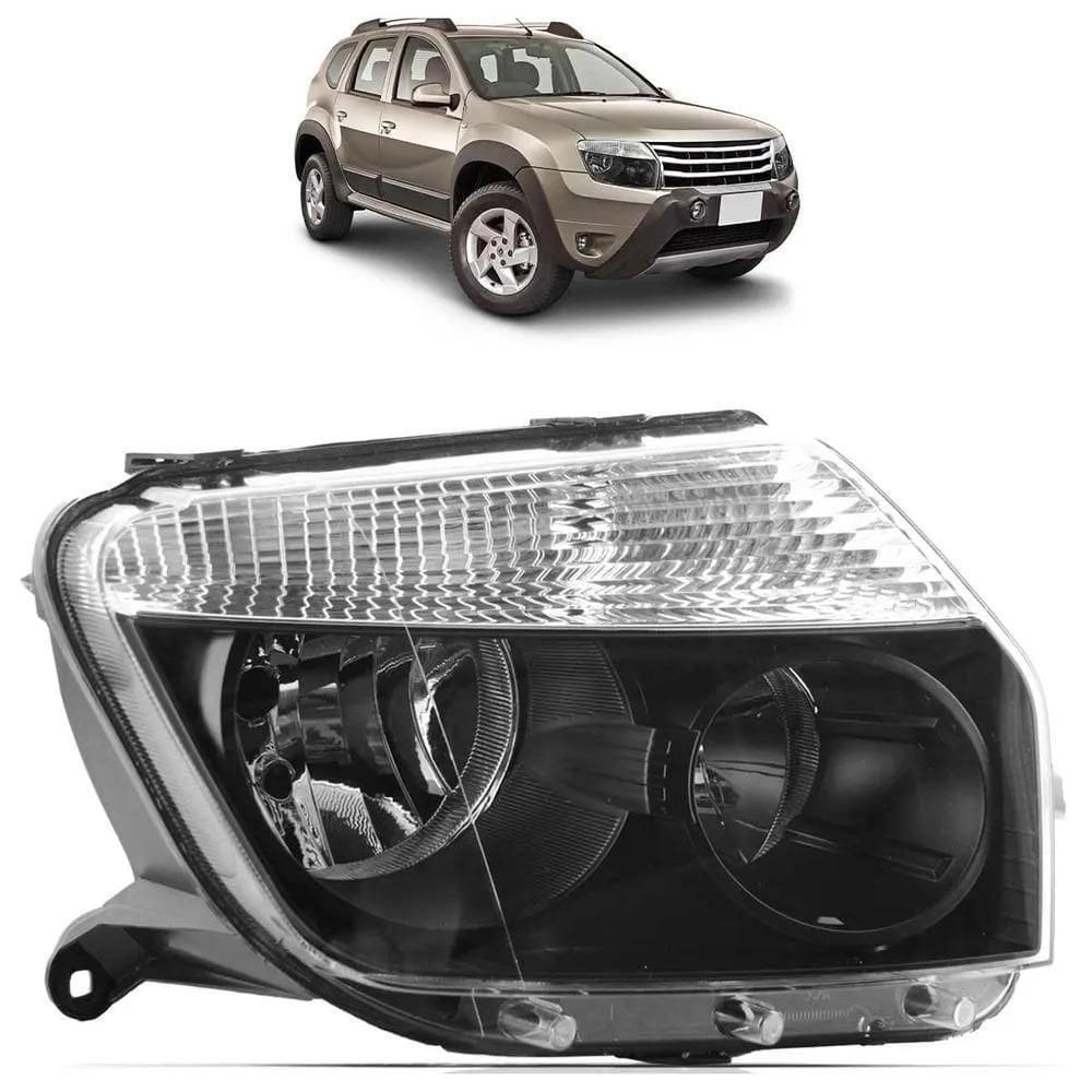 MP - Farol Diant Duster 2012 A 2015 Ma sc Neg