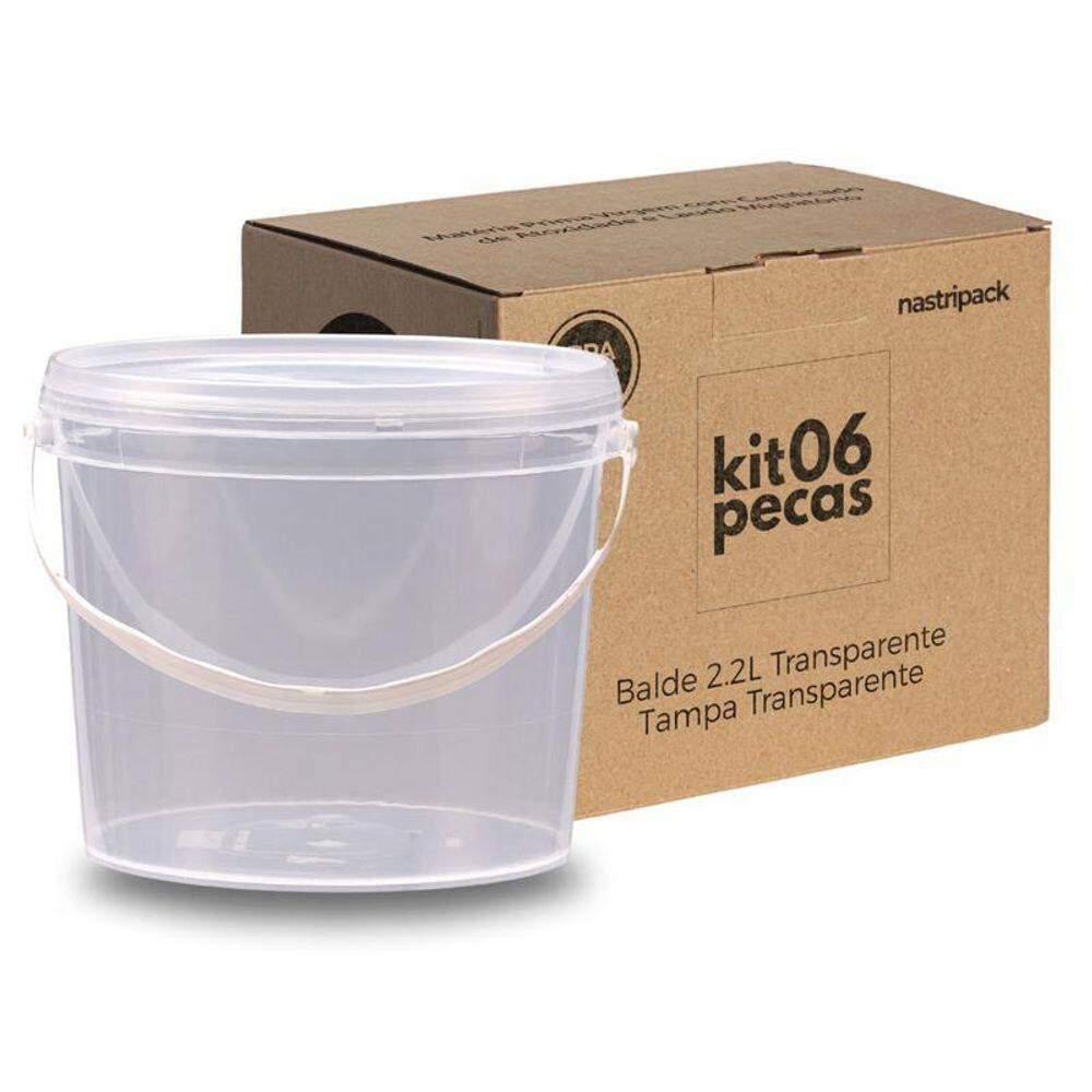 Embalagem Industrial Para Alimentos - Kit 6 Pçs