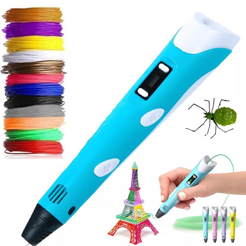 Caneta 3D Com Filamento Durável