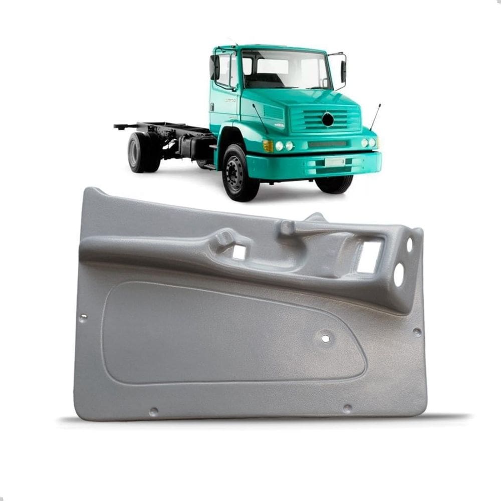 Forro Porta Caminhão Mercedes Cor Cinza