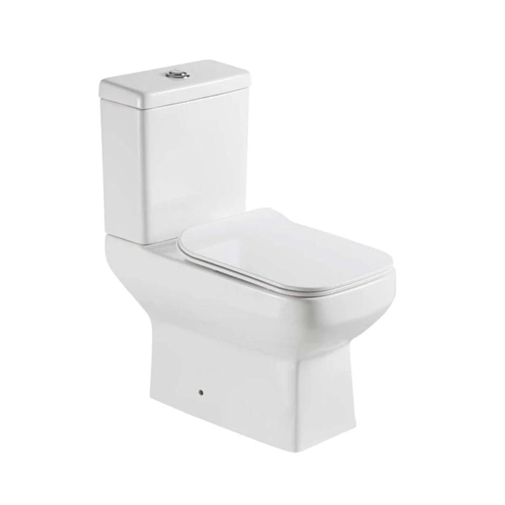 Kit Completo Vaso Caixa Acoplada Dax Tejo Br Dax-3021-tj-wh