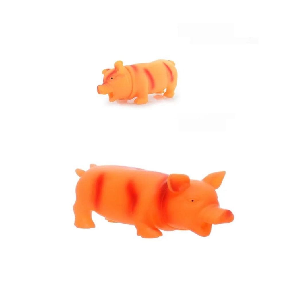 Brinquedo Pet Porco Amigo Com Som Para Cachorro De Plástico