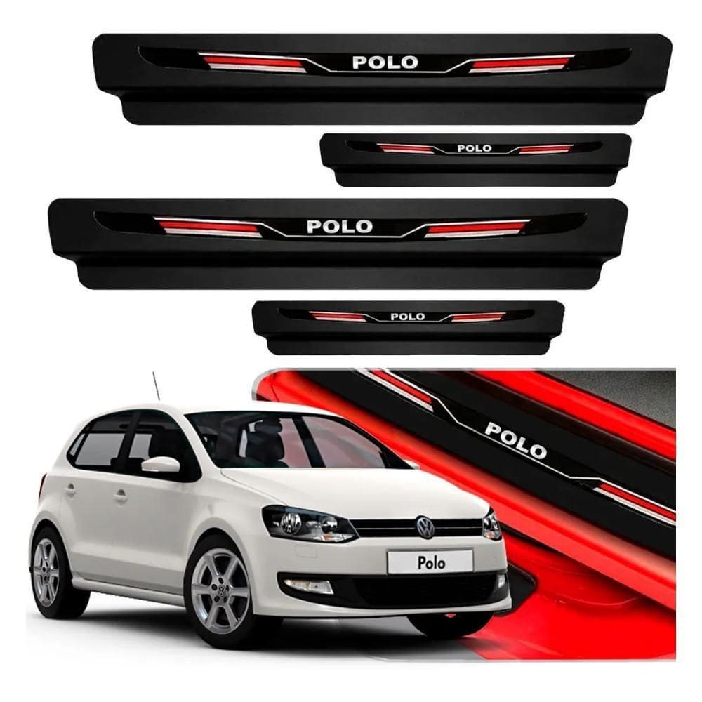 Soleira Protetor Porta Sport Polo 2008 A 2022 - Exclusivo