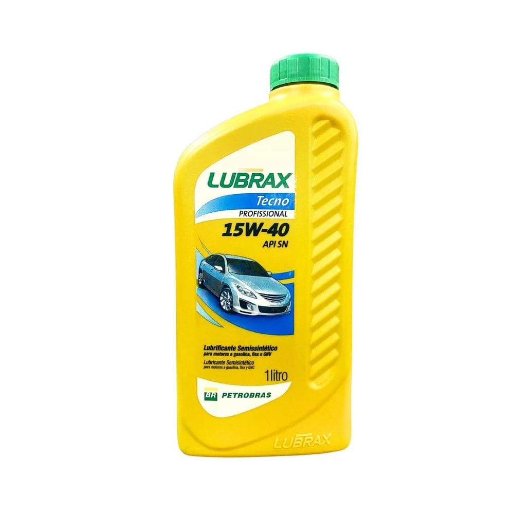Kit 4L Óleo Lubrificante Semissintético Lubrax Tecno 15W40