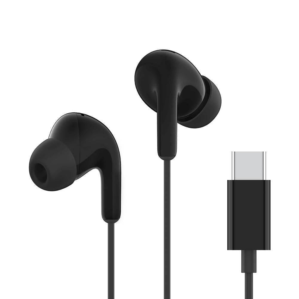 Fone De Ouvido Com Fio Usb Tipo-C Xiaomi Preto
