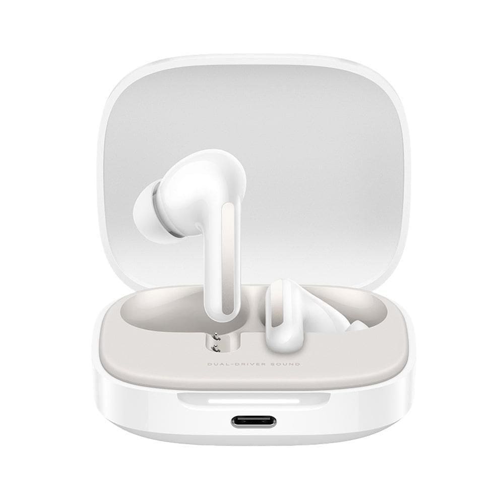 Fone De Ouvido Bluetooth Xiaomi Redmi Buds 6 Com Cancelamento de Ruído - Branco