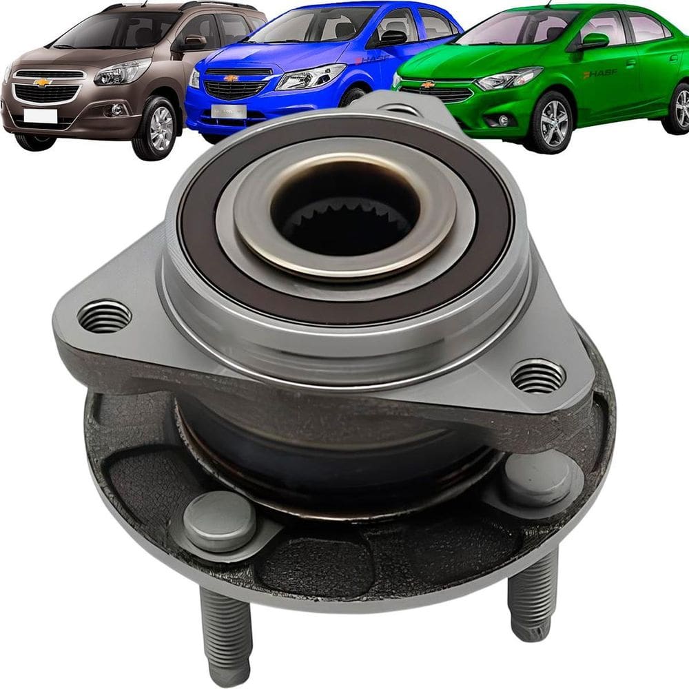 Cubo Roda Dianteiro Com Rolamento Onix Prisma Spin Cobalt