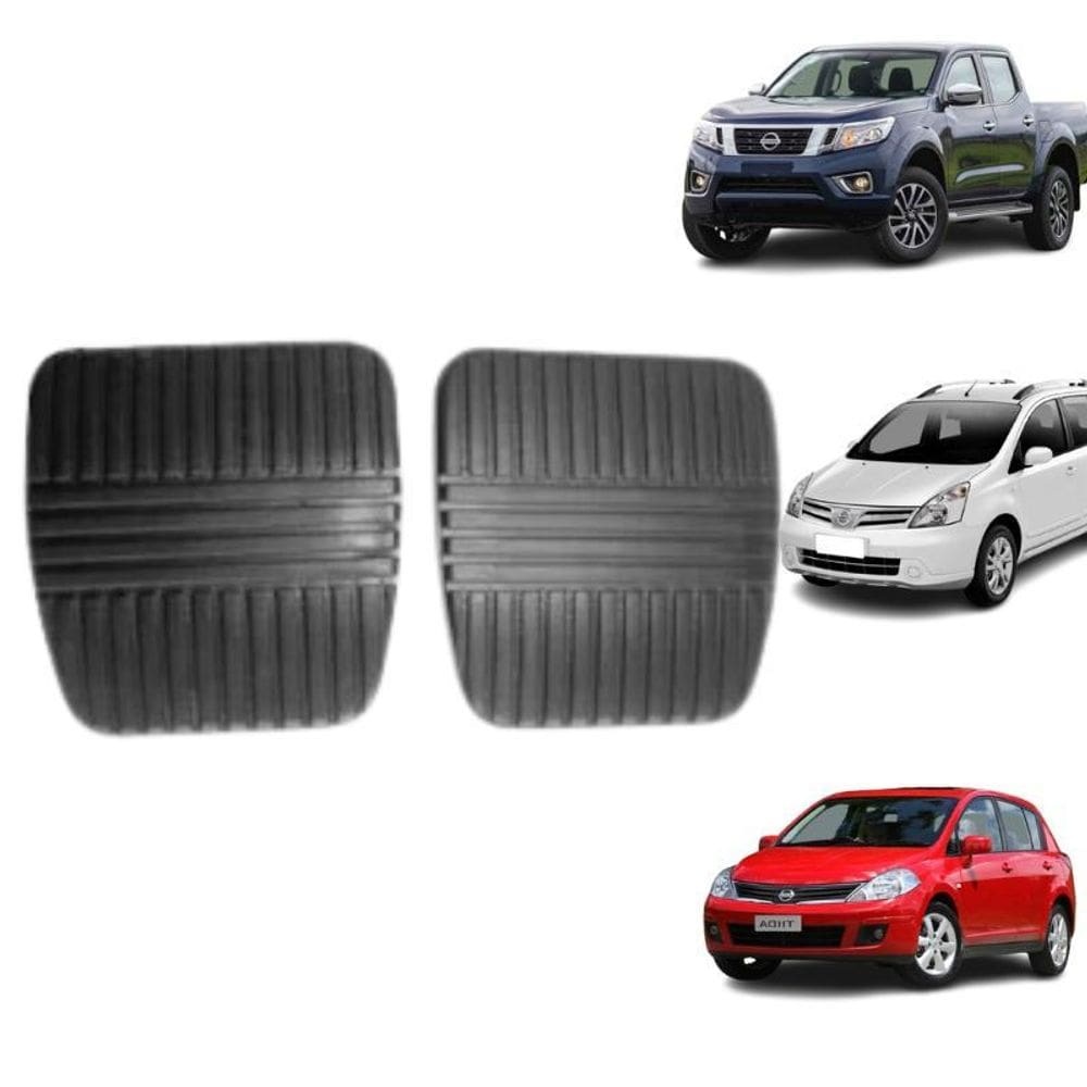 Kit De Capa De Pedal  Freio+Embreagem  Frontier/Livina/Tiida