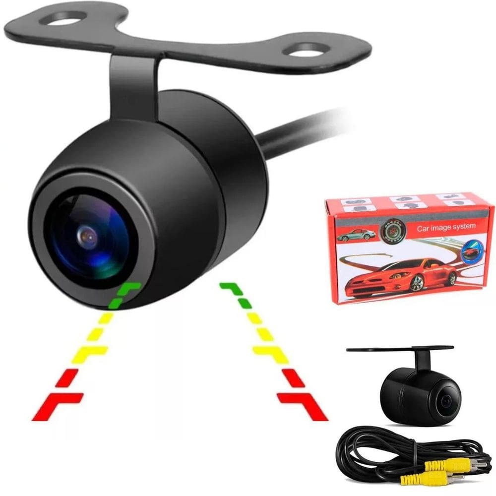 Câmera De Ré Automotiva Com Instalação Fácil E Prática