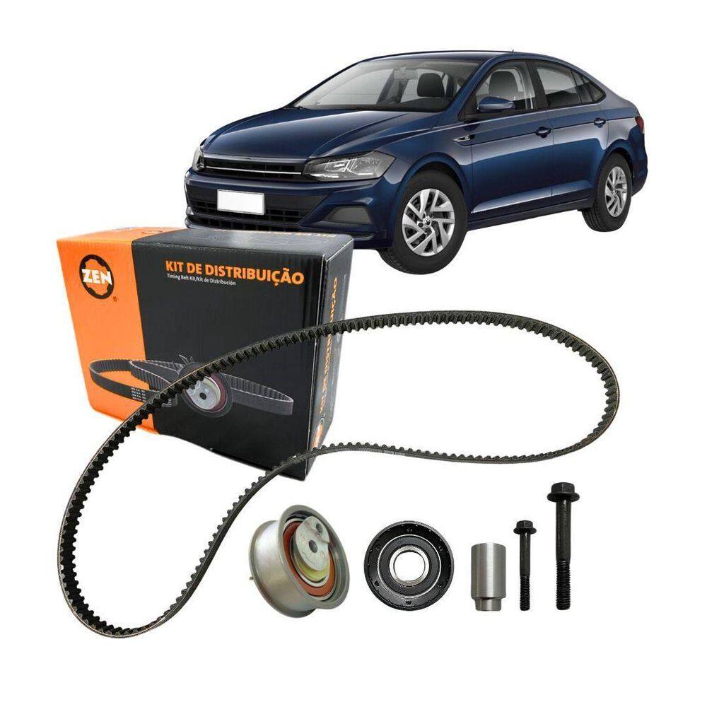 Kit Polia Tensor Correia Dentada Para Virtus 1.4 Após 2019