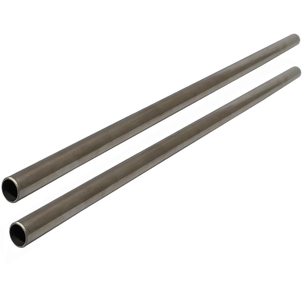 Kit Tubo Inox 50-55Cm Elevação De Grelha Em Churrasqueira