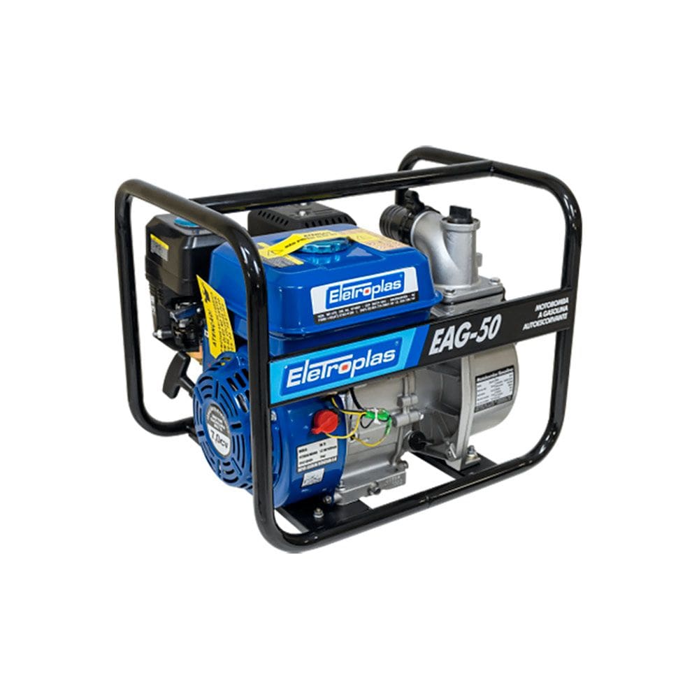 Motobomba Autoescorvante Gasolina 7hp EAG50-1 Eletroplas