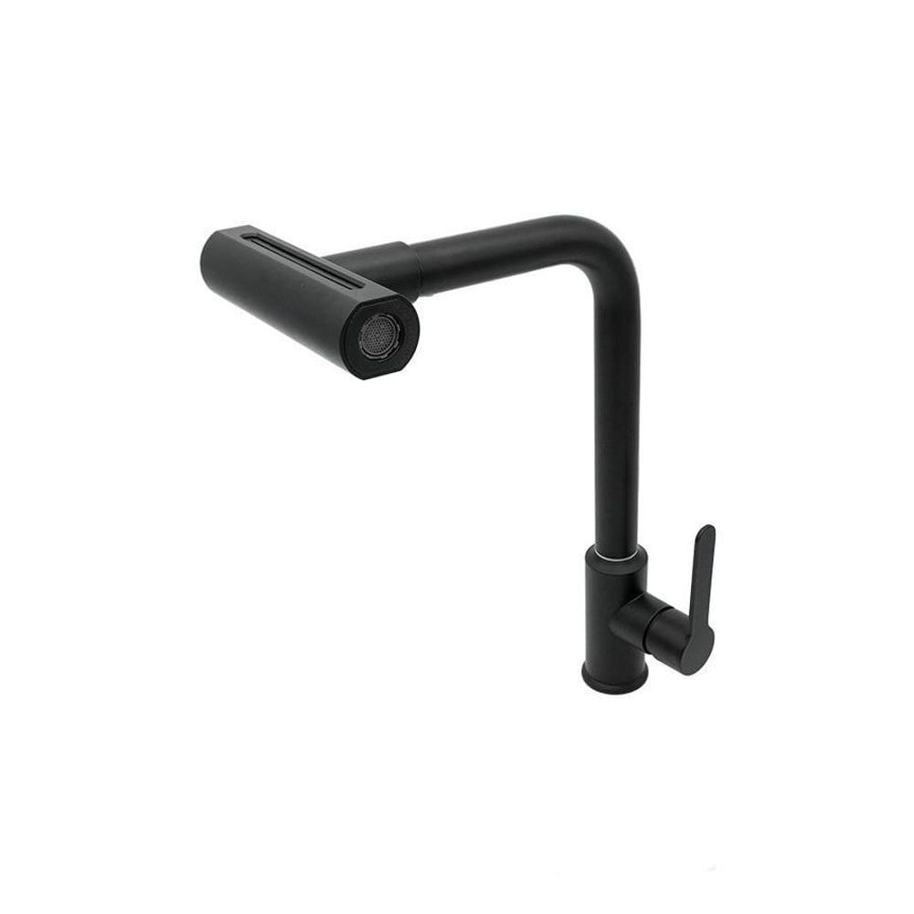 Torneira Cozinha Mesa 4 Jatos Bica Giratória Gourmet Preto