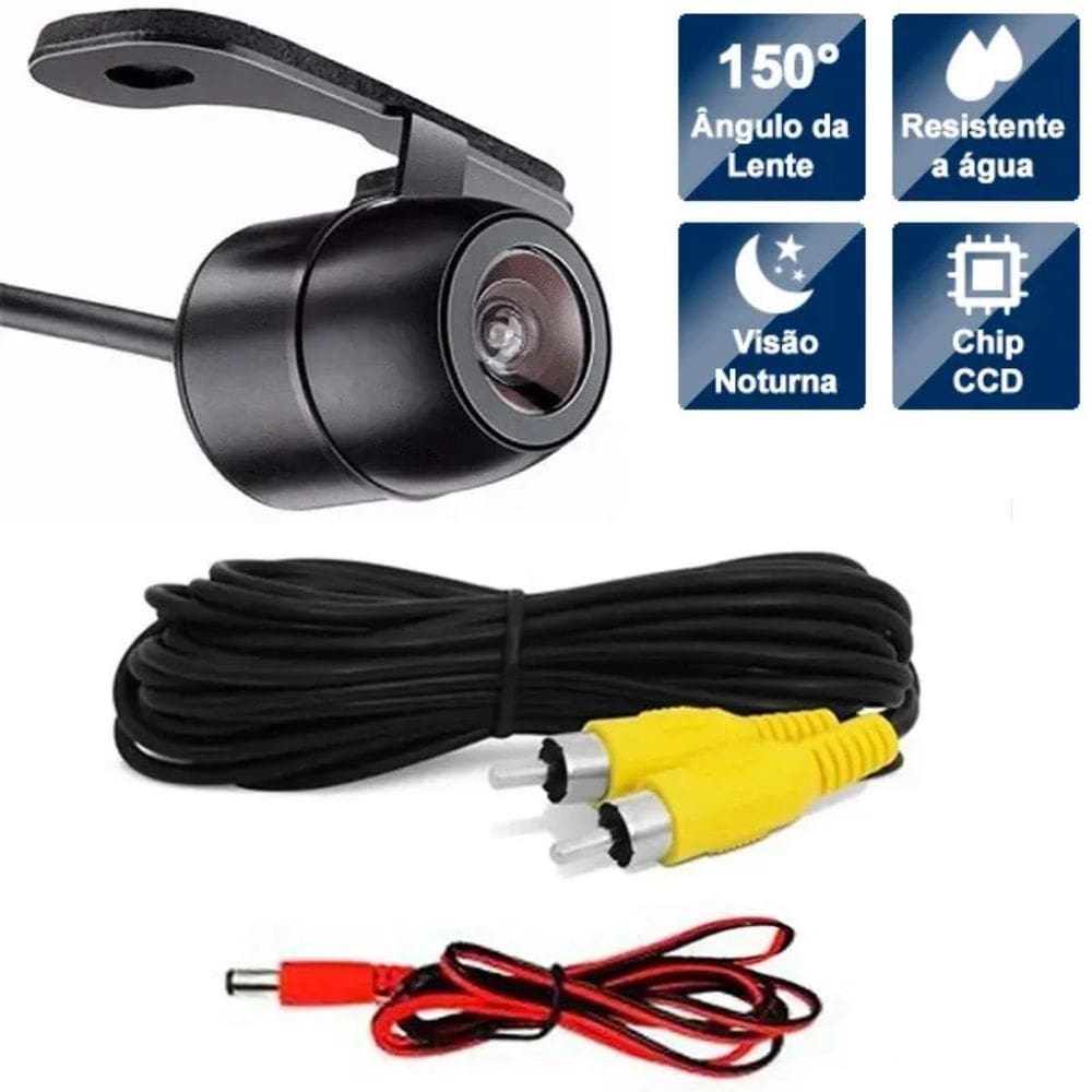 Câmera De Ré Automotiva Para Estacionamento Seguro E Fácil