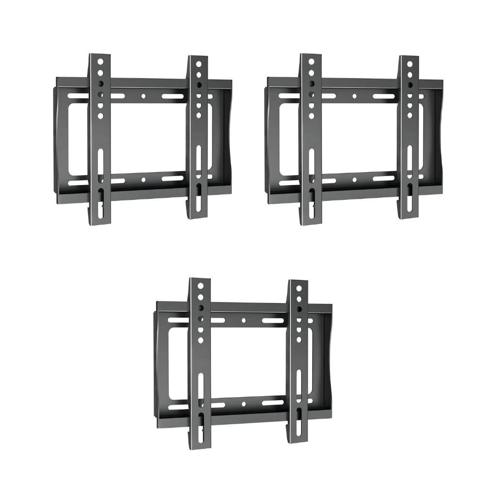 Kit 3 Suporte Tv Fixo Parede Universal Tvs 14 A 55 Polegadas