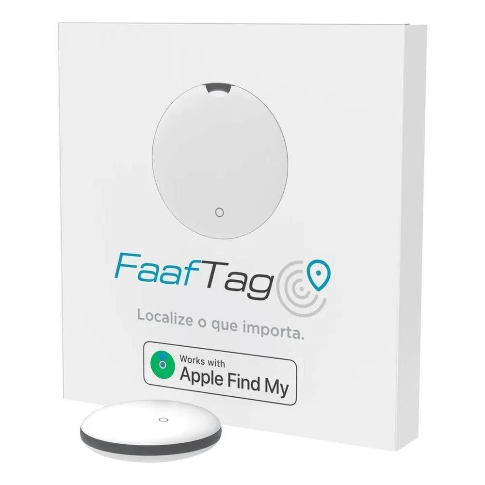2X Tag Rastreador De Objetos Pets Malas Gps Faaftag Faaftech