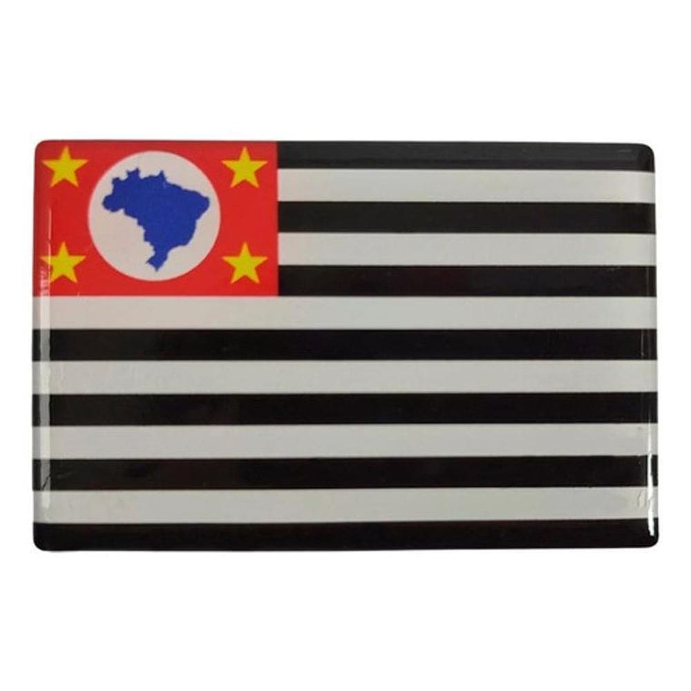 Adesivo Bandeira Carro Moto Capacete Resinado Bd42