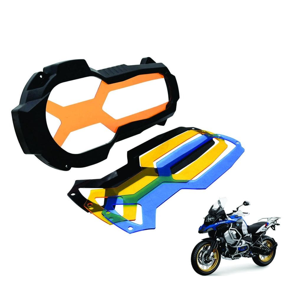 Protetora Farol Para Motos Bmw R1200 R1250 Gs Lc Adv Transp.