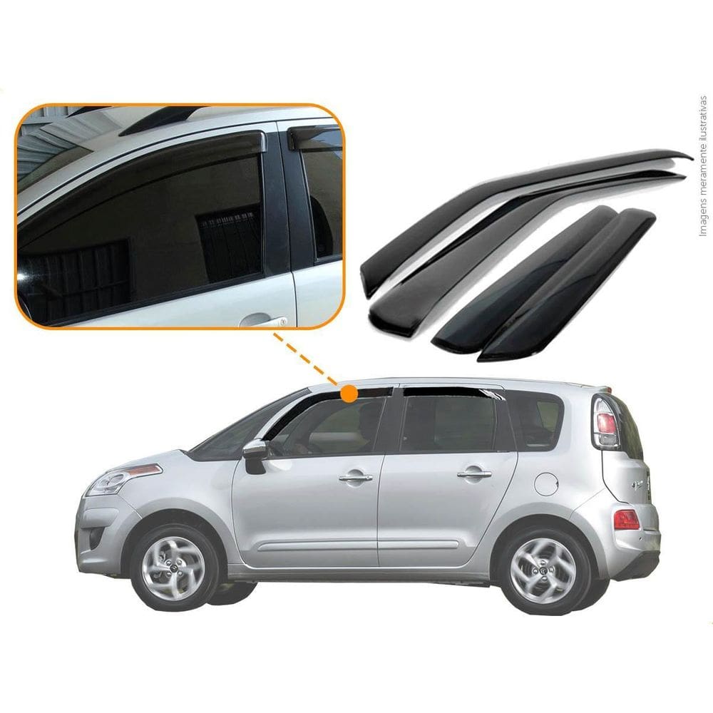 Calha Chuva Citroen C3 Picasso