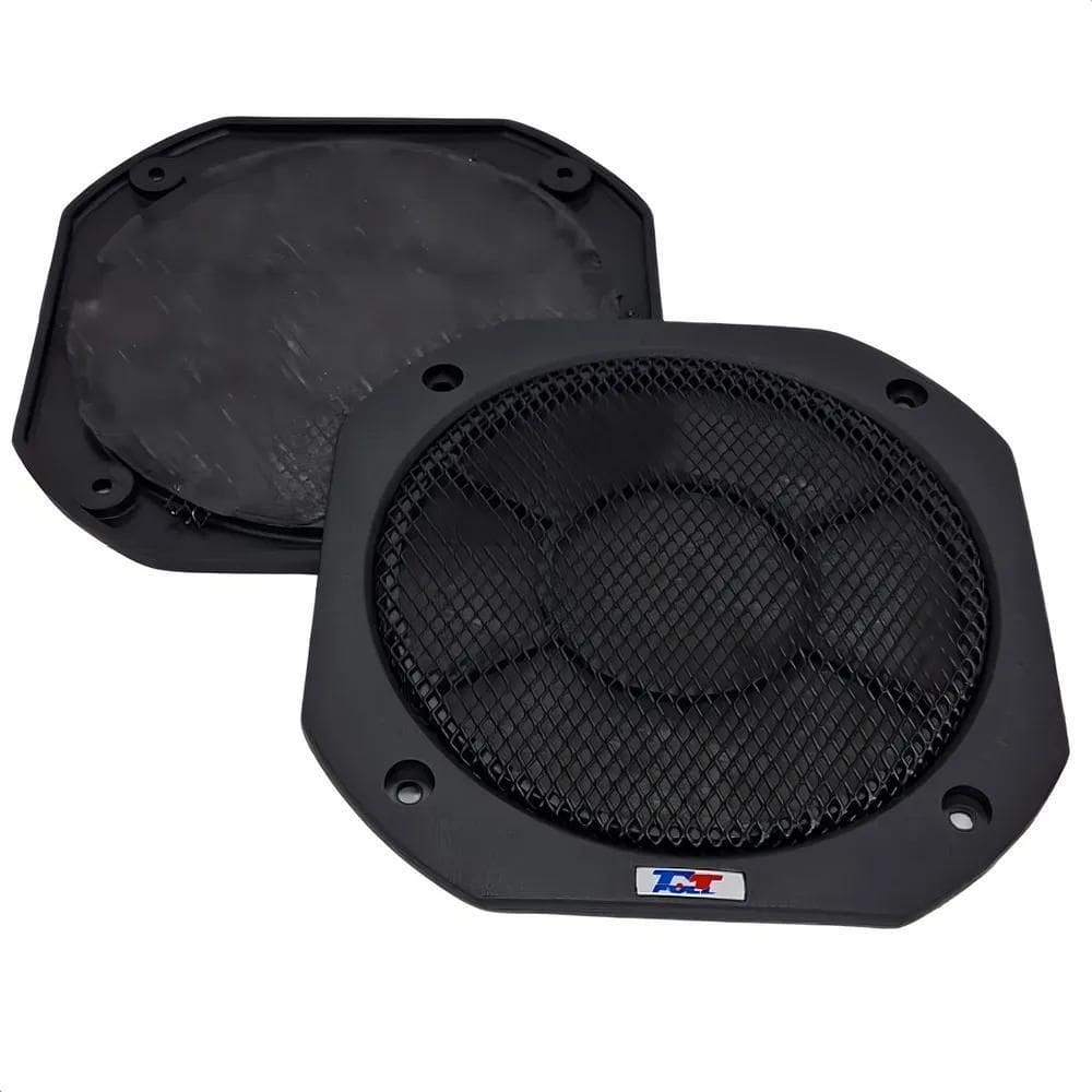 2X Par De Tela Classica Para Alto Falante 6 Polegadas Vintag