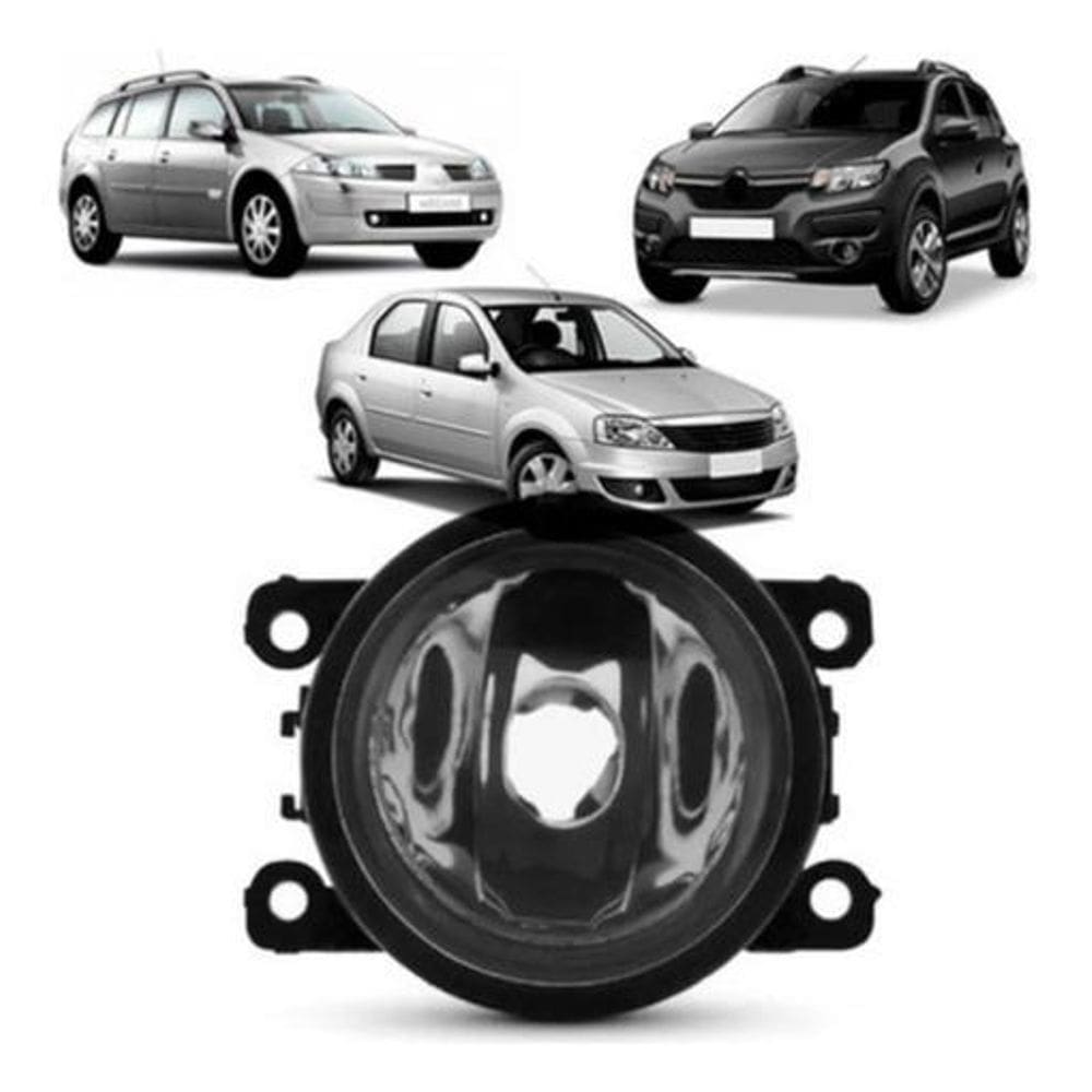 Farol Milha Logan Sandero Modelo Especifico Novo