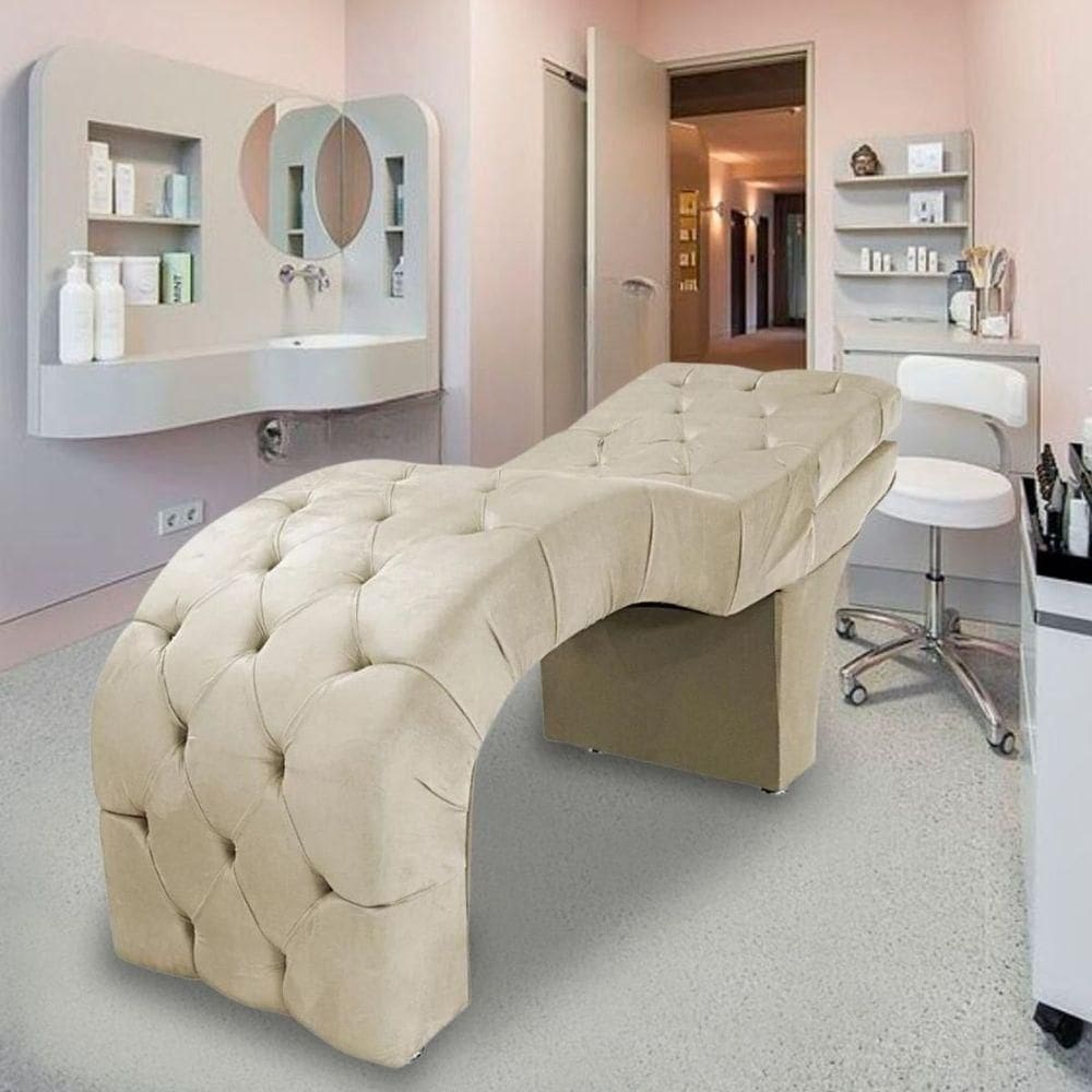 Maca Para Estética Facial Cílios Sobrancelhas Veludo Maíra Bege