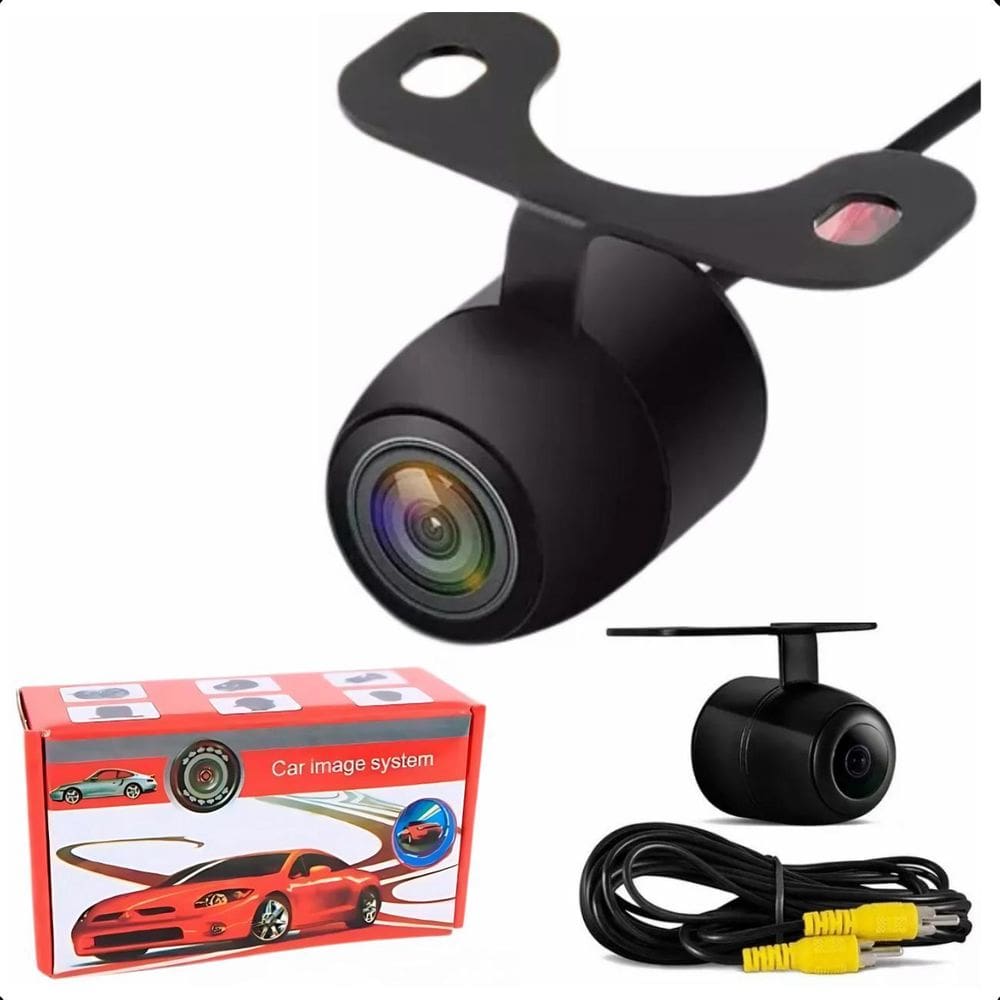 MP - Ca mera Automotiva De Re  Compacta Imper