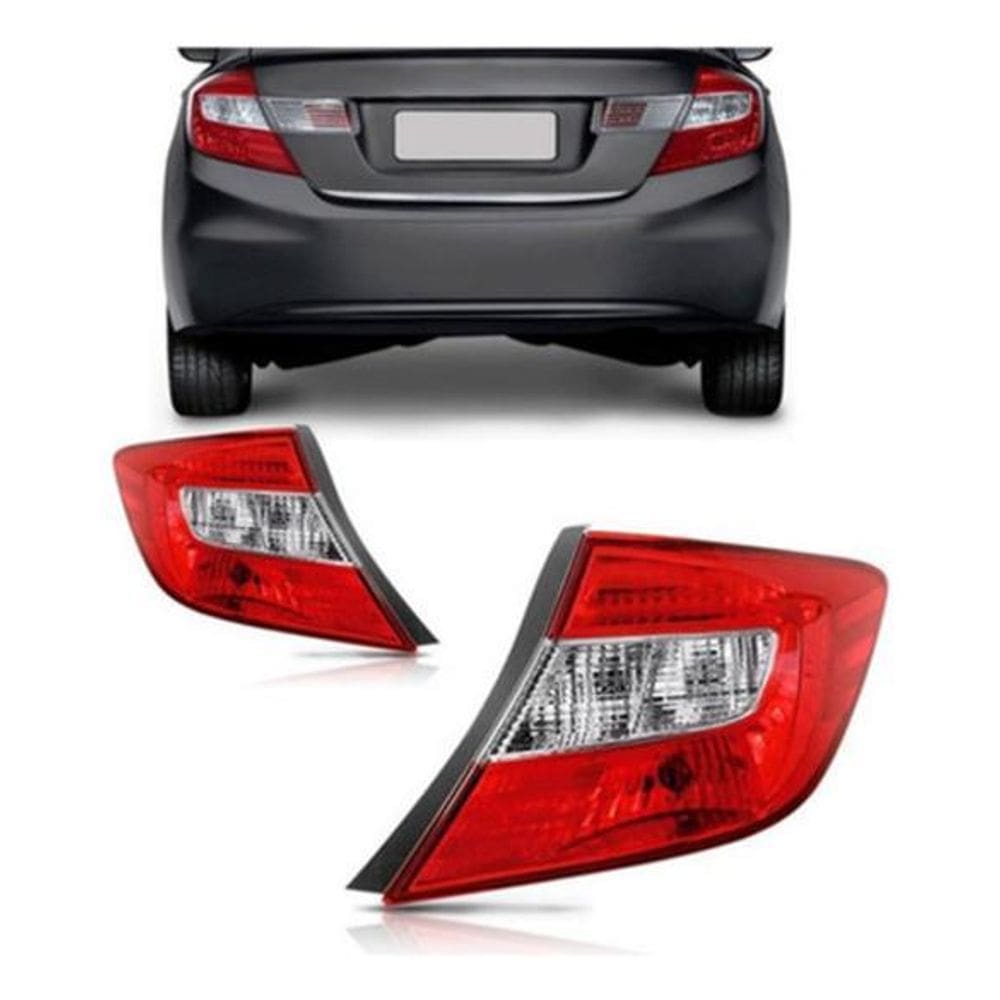 Lanterna Traseira Civic 2014 Especifico Novo