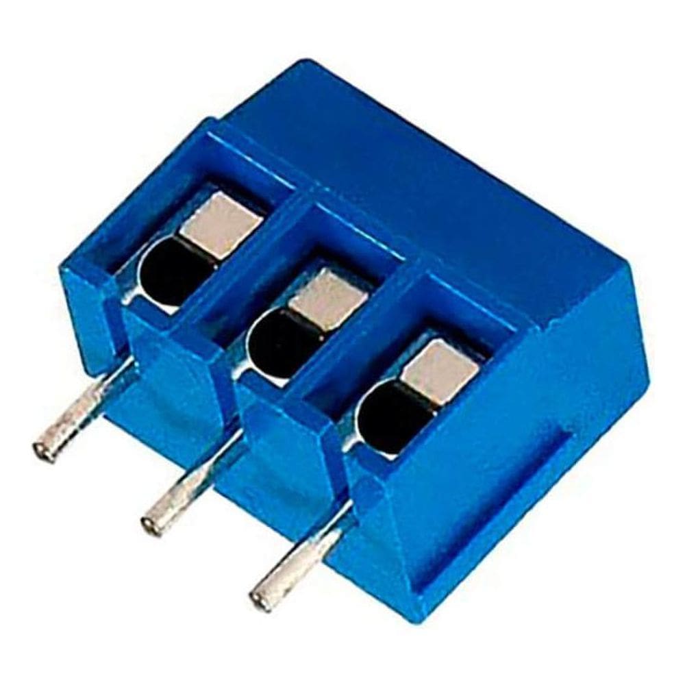 10X Borne Kre-3 Kf301 3 Vias 10X15Mm - Automação Robótica