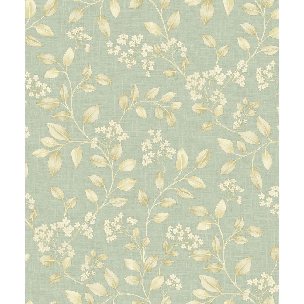 Papel De Parede Icon Folhagem Verde Ic3003