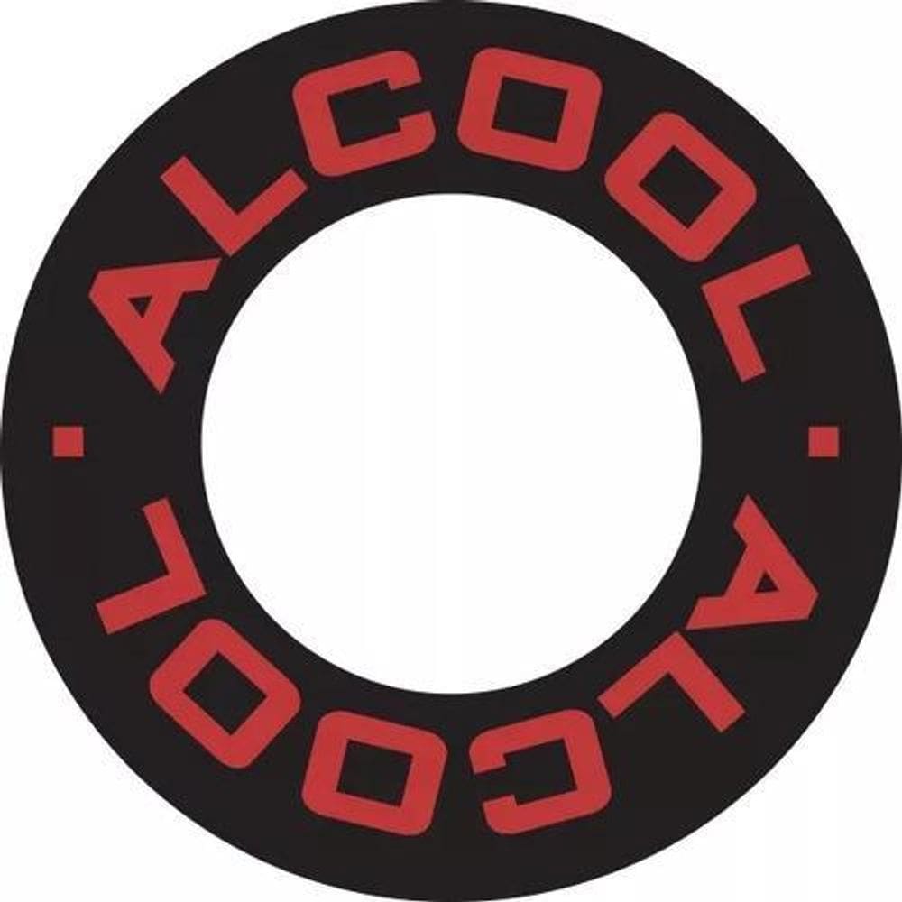 Adesivo Tanque Alcool Volkswagen Santana E Saveiro Tqalc