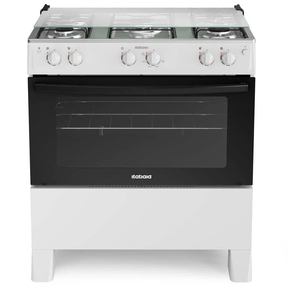 Fogão Star New 5 Bocas Branco Itatiaia Bivolt