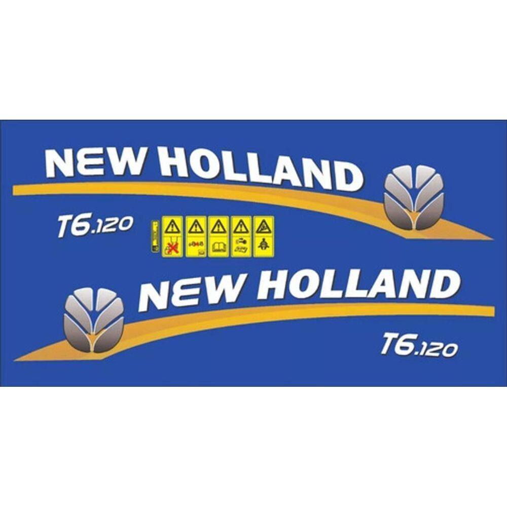 Kit Adesivos New Holland T6.120