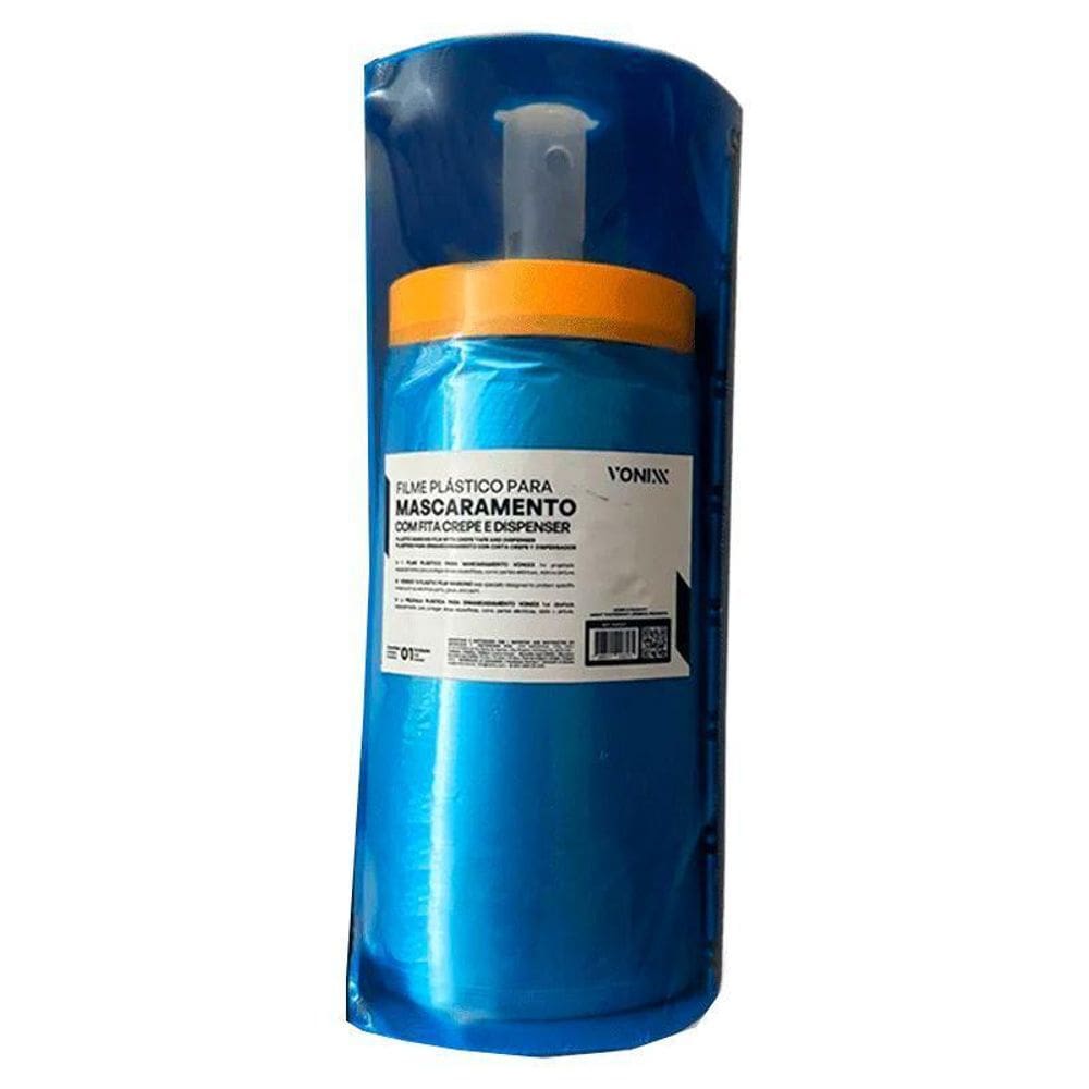 Filme Plastico Mascaramento Fita Crepe Vonixx