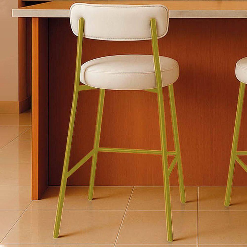 MP - Banqueta Cozinha Me dia Com Encosto Indu