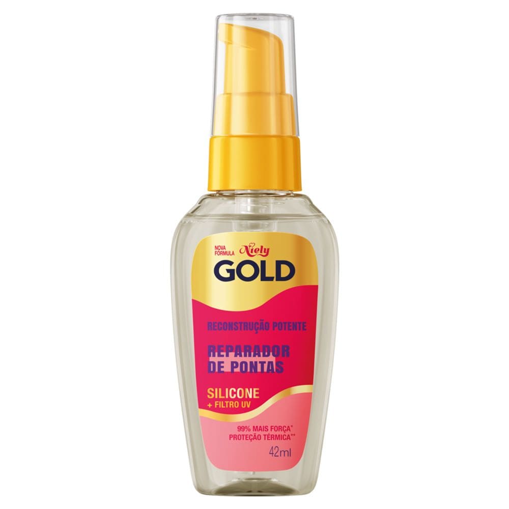 MP - Reparador de Pontas Silicone Niely Gold