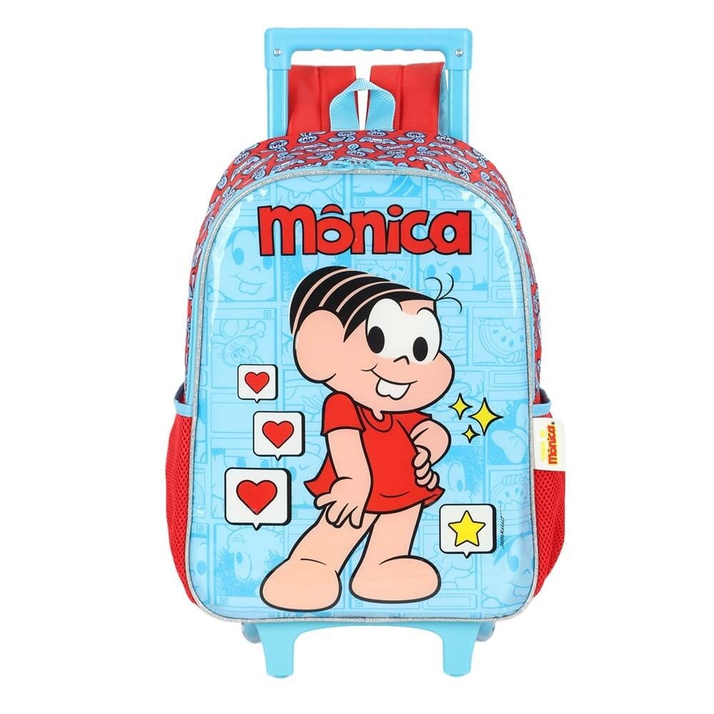 Mochila de Rodinha Infantil - Turma da Mônica - Luxcel