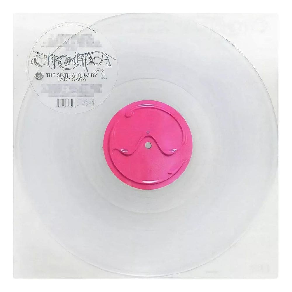 MP - Lp Lady Gaga Chromatica  Ltd Clear Vinyl