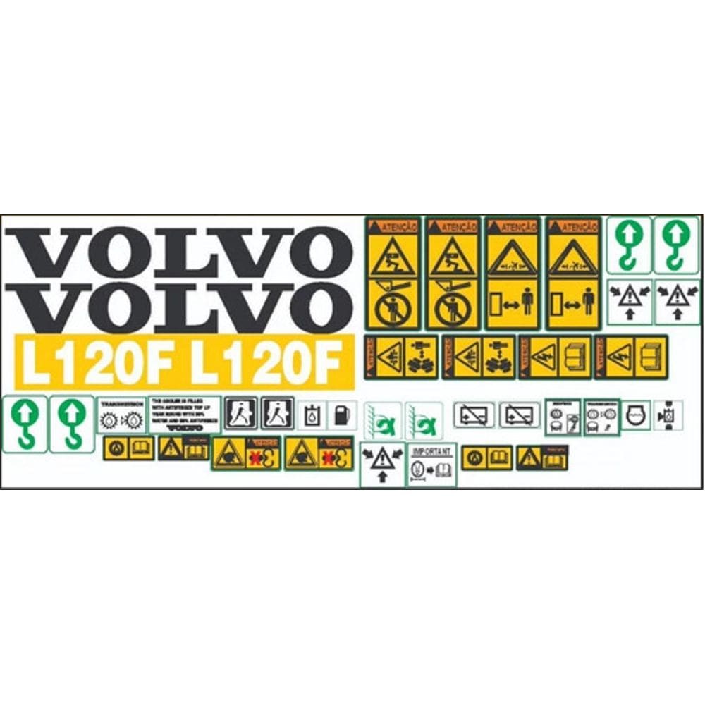Kit Adesivos Volvo L120 F
