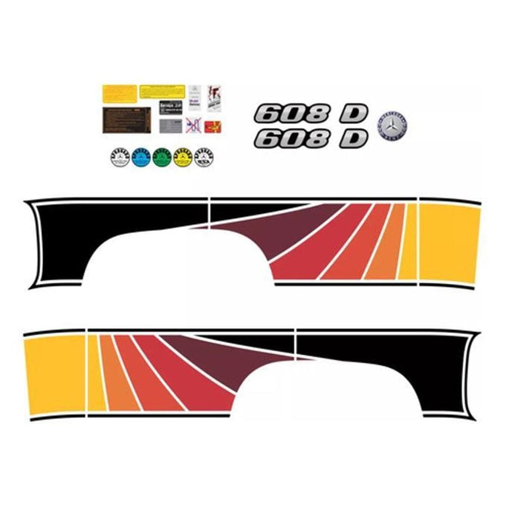 MP - Kit Adesivo Decorativo Para Caminha o 60