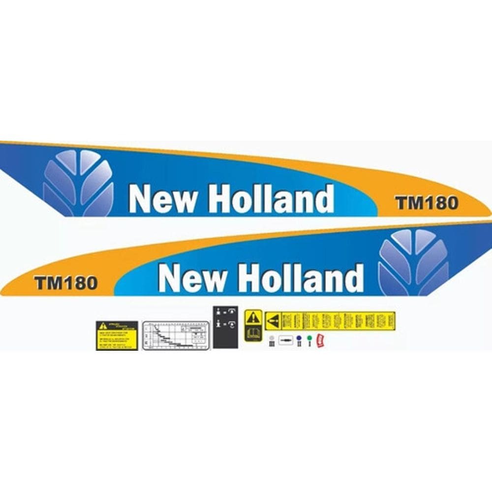 Kit Adesivos New Holland Tm 180