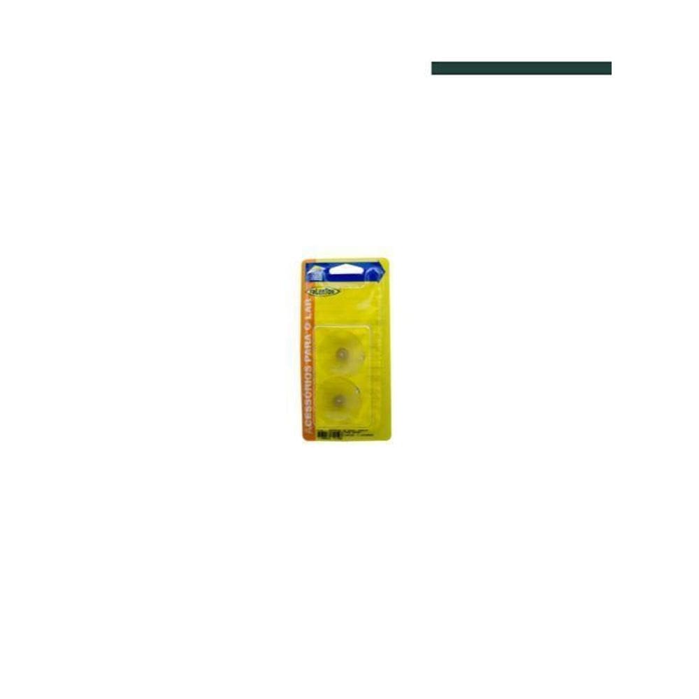 Ventosa Cabeça Botão Cartela Com 02 Unidades 1159 Talentos