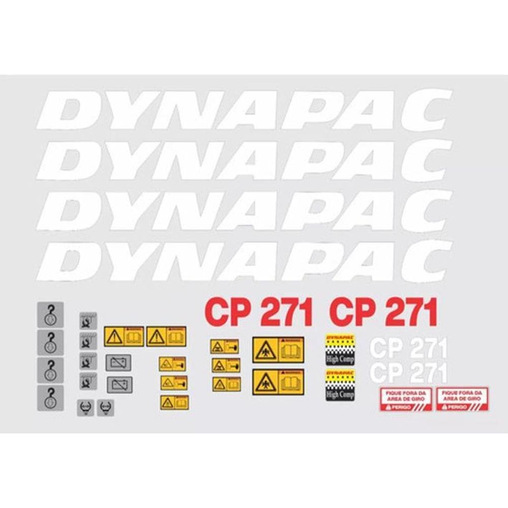 Kit Adesivos Dynapac Cp 271
