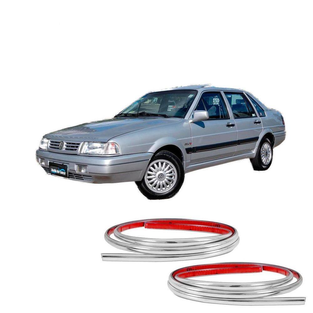Friso Parachoque Santana E Quantum 95/99 Cromado 6 Metros