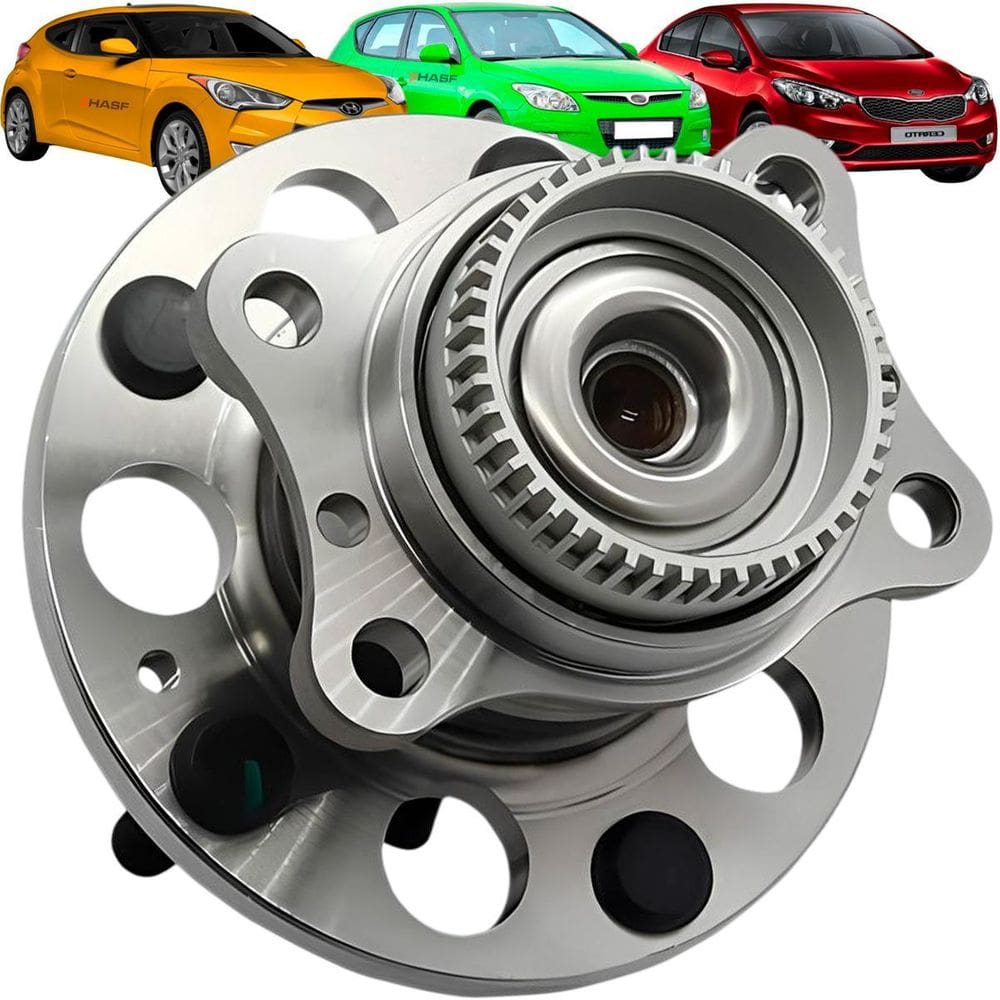 Cubo Roda Traseiro Com Rolamento I30 Elantra Veloster Cerato