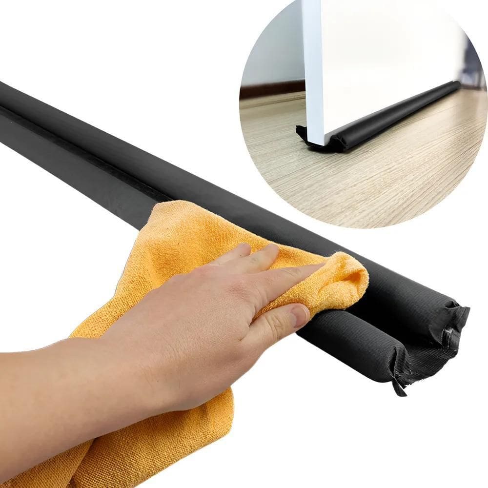 2X Protetor Porta Veda Porta Rolinho Anti Ruído Insetos Poei