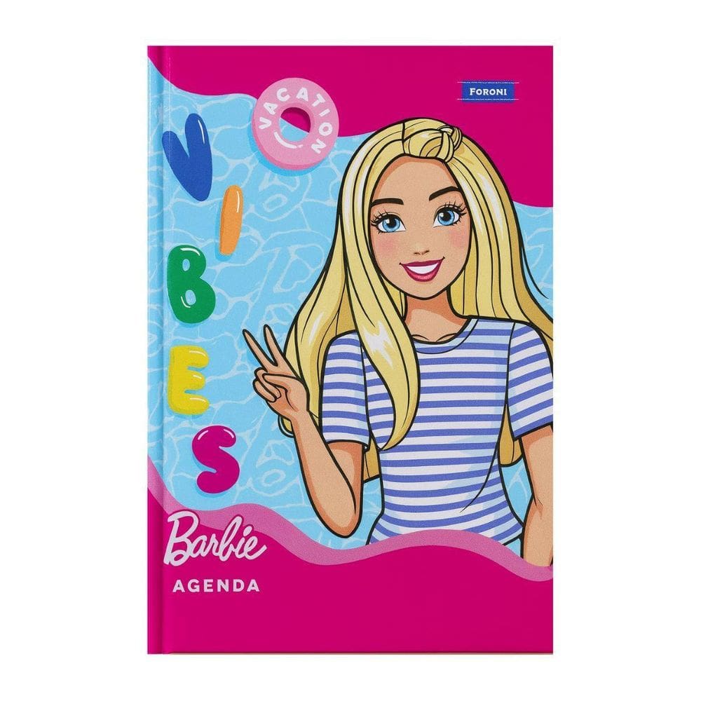 Agenda Escolar 2026 Barbie Dreamtopia 96 Folhas 105X148Mm
